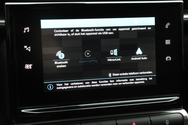 Citroën C3 1.2 PureTech 83 pk Navigatie Apple Carplay/Android Auto Parkeersensor achter Camera Stoelverwarming Cruise Control Lane Assist LED-koplampen Keyless Entry/Start