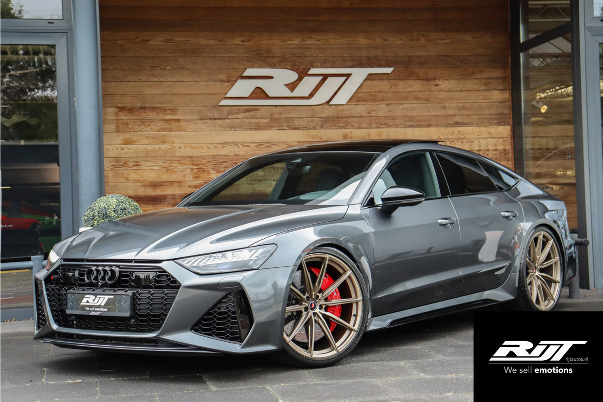 Audi RS7 4.0 V8 TFSI Quattro 600pk **OPF delete/Keramisch/HUD/Pano.dak/B&O/360**
