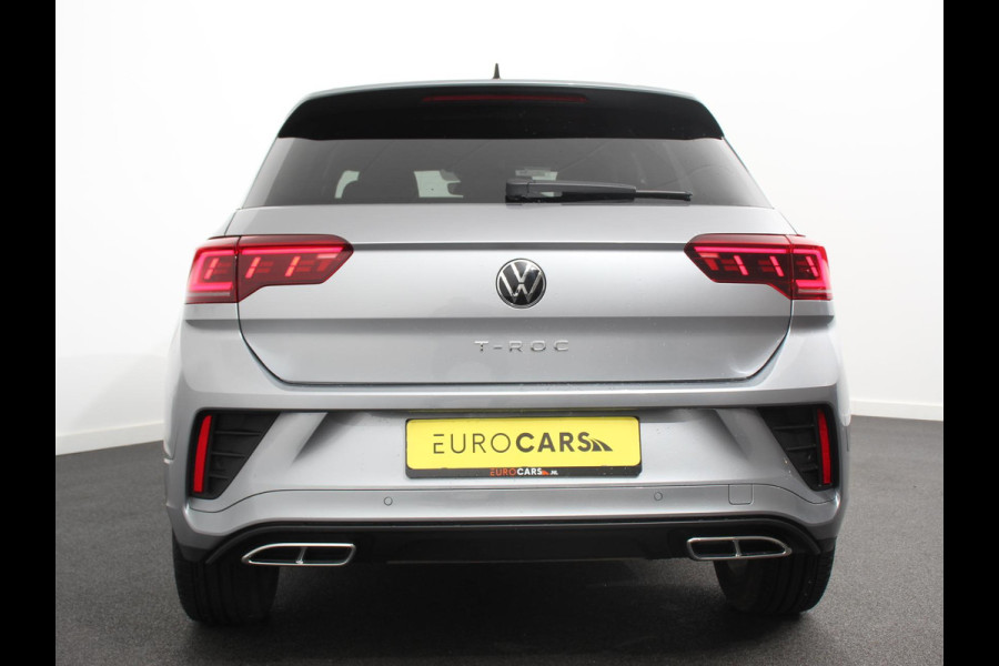 Volkswagen T-Roc 1.5 TSI 150pk Automaat R-Line Digitale Cockpit Climate Control Camera Navigatie Apple Carplay/Android Auto Lichtmetalen Velgen Parkeer sensoren Dab Led Adaptive Cruise Control