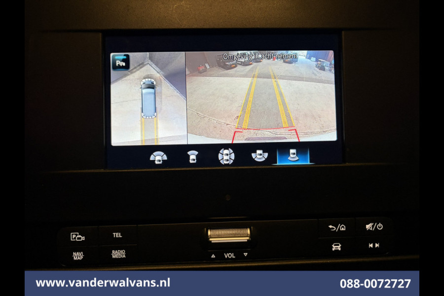 Mercedes-Benz Sprinter 315CDI 150pk L3H2 Euro6 Airco | 360 graden Camera | Navigatie | Cruisecontrol | Chauffeursstoel | Apple Carplay Android Auto, Stoelverwarming, Parkeersensoren, Bijrijdersbank