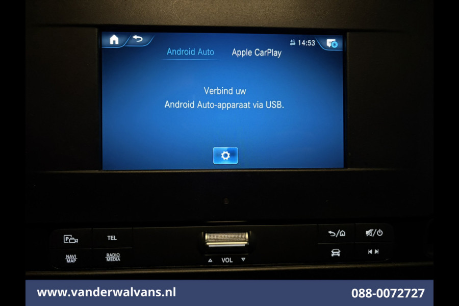 Mercedes-Benz Sprinter 315CDI 150pk L3H2 Euro6 Airco | 360 graden Camera | Navigatie | Cruisecontrol | Chauffeursstoel | Apple Carplay Android Auto, Stoelverwarming, Parkeersensoren, Bijrijdersbank