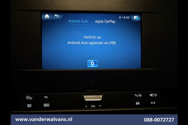 Mercedes-Benz Sprinter 315CDI 150pk L3H2 Euro6 Airco | 360 graden Camera | Navigatie | Cruisecontrol | Chauffeursstoel | Apple Carplay Android Auto, Stoelverwarming, Parkeersensoren, Bijrijdersbank