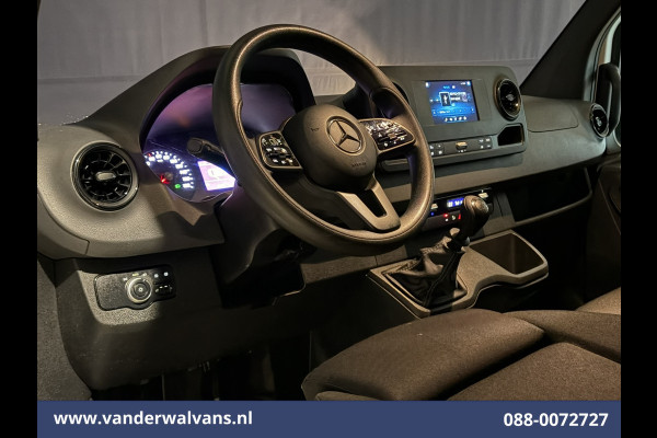 Mercedes-Benz Sprinter 315CDI 150pk L3H2 Euro6 Airco | 360 graden Camera | Navigatie | Cruisecontrol | Chauffeursstoel | Apple Carplay Android Auto, Stoelverwarming, Parkeersensoren, Bijrijdersbank