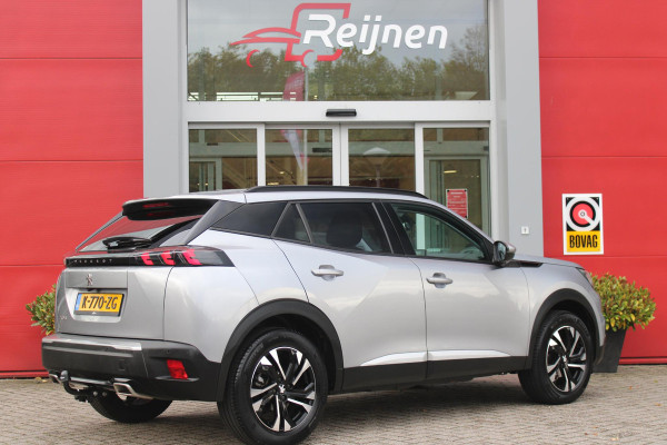 Peugeot 2008 1.2 130PK AUTOMAAT ALLURE PACK | TREKHAAK | ADAPTIVE CRUISE CONTROL | 3-D INSTRUMENTENPANEEL | NAVIGATIE | APPLE CARPLAY/ANDROID AUTO | LED KOPLAMPEN | CLIMATE CONTROL | 17" LICHTMETALEN VELGEN | ACHTERUITRIJ CAMERA | PARKEERSENSOREN | DAB+ RADIO | GETINTE RUITEN |