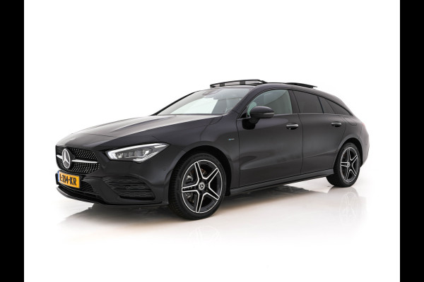 Mercedes-Benz CLA-Klasse Shooting Brake 250 e AMG-Styling Limited Business Solution (Plug-in) {SoH-95%} (INCL-BTW) Aut. *PANO | LEATHER-MICROFIBRE | MEMORY-PACK | MULTIBEAM-LED | BLINDSPOT | HEATED-SPORTSEATS | AMBIENTLIGHT | KEYLESS | DIGI-COCKPIT | DAB+ | NAVI-FULLMAP | CAMERA | PRIVACYGLASS
