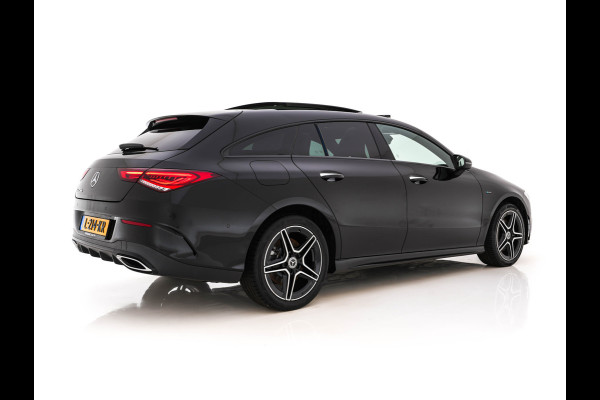 Mercedes-Benz CLA-Klasse Shooting Brake 250 e AMG-Styling Limited Business Solution (Plug-in) {SoH-95%} (INCL-BTW) Aut. *PANO | LEATHER-MICROFIBRE | MEMORY-PACK | MULTIBEAM-LED | BLINDSPOT | HEATED-SPORTSEATS | AMBIENTLIGHT | KEYLESS | DIGI-COCKPIT | DAB+ | NAVI-FULLMAP | CAMERA | PRIVACYGLASS
