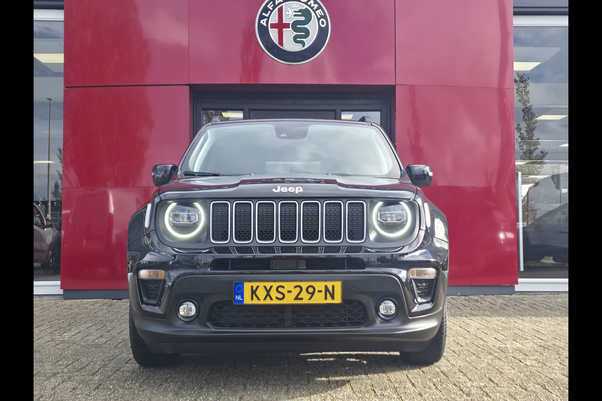 Jeep Renegade 1.5T e-Hybrid Limited | Winterpakket | Parkeersensoren + Camera | Led koplampen