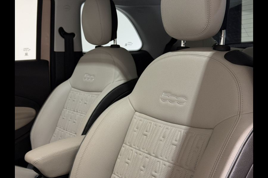 Fiat 500 La Prima 42 kWh | pano dak | Led voor \ achter licht | JBL! audio | Stoelverwarming |