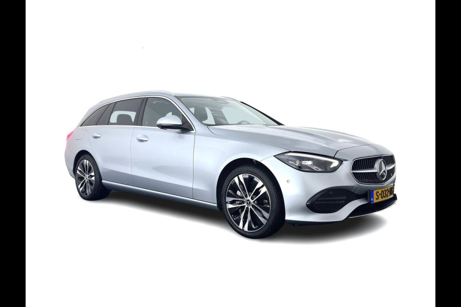Mercedes-Benz C-Klasse Estate 300 e Luxury Line (Plug-in) [3-Fase-11kW] (INCL.BTW) Aut. *FULL-LED | AMBIENT-LIGHT | TOP-VIEW | MEMORY-PACK | WIDESCREEN-COCKPIT | HEATED-COMFORTSEATS | NAVI-FULLMAP | SHIFTPADDLES | PRIVACY-GLASS | DAB | 18''ALU*