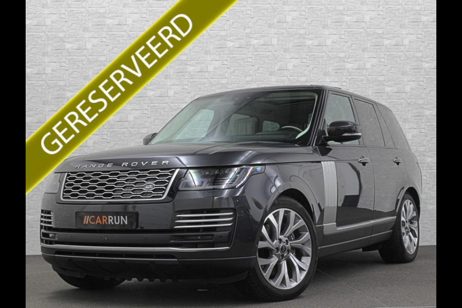 Land Rover Range Rover P400 404pk Hybrid Autobiography | Rijklaarprijs! Dealer Onderhouden | Nieuw Accu-Pakket | Panorama | ACC | 360 Camera | 33300,= ex btw | Massage | Stoelventilatie V+A | ISO-Glas | Meridian-Sound | Memory Achter | Alcantara Hemelbekleding | Elektrische Achter-Stoelen | Stoelverwarming V+A | 4-Zone Clima | Keyless-Entry | Luchtvering |
