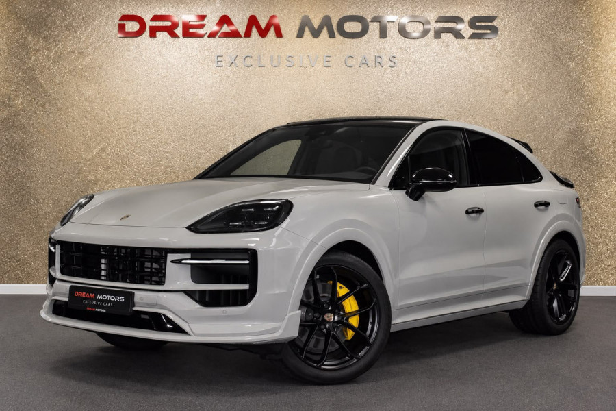 Porsche Cayenne Coupé 3.0 E-Hybrid TURBO GT 470pk | BIJRIJDERSDISPLAY | SPORTUITLAAT | PANODAK