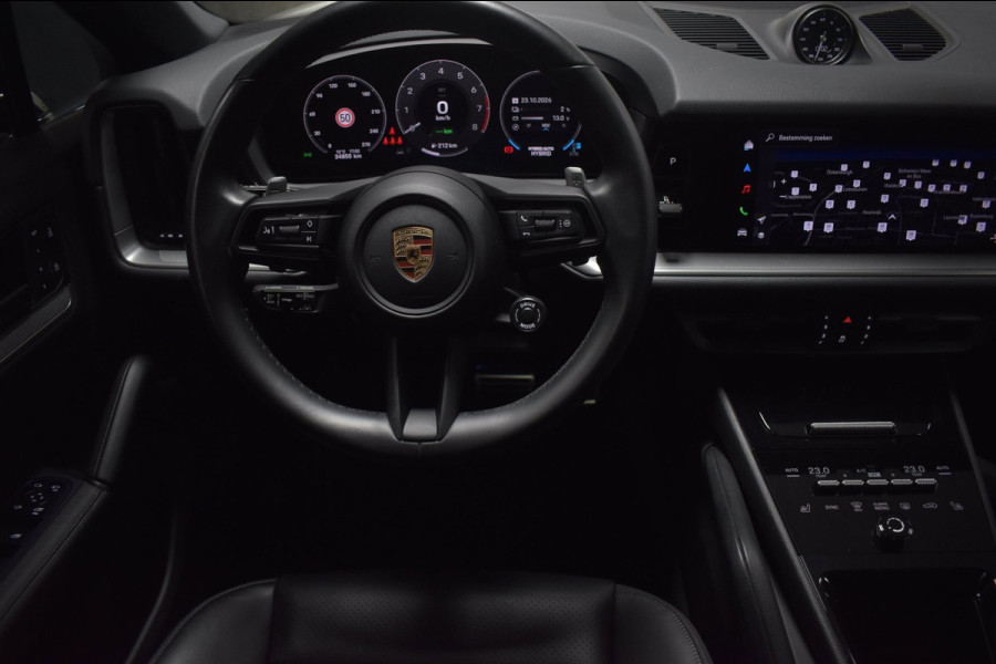 Porsche Cayenne Coupé 3.0 E-Hybrid TURBO GT 470pk | BIJRIJDERSDISPLAY | SPORTUITLAAT | PANODAK