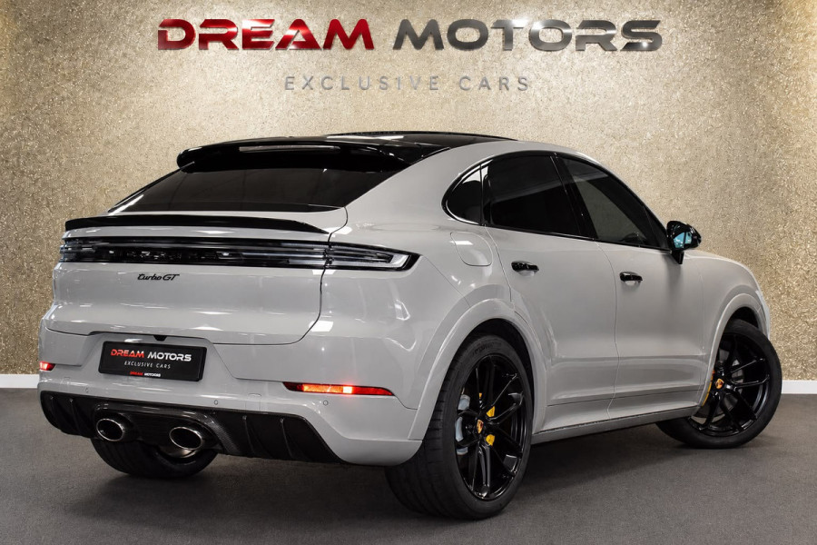 Porsche Cayenne Coupé 3.0 E-Hybrid TURBO GT 470pk | BIJRIJDERSDISPLAY | SPORTUITLAAT | PANODAK