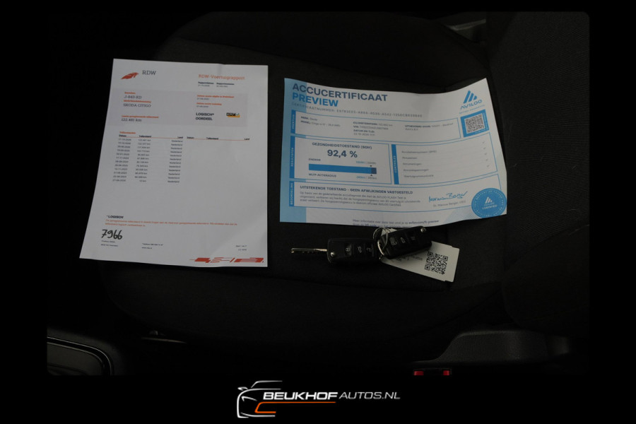 Škoda Citigo e-iV EV Ambition Bluetooth Airco Cruis Soh 92.4