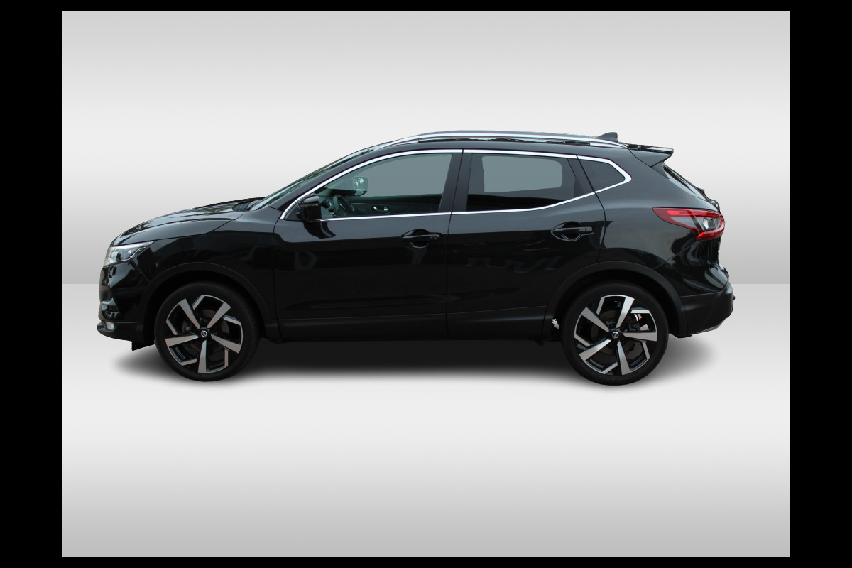 Nissan QASHQAI 1.2 Tekna + / Trekhaak / Panoramadak / 360Camera / Leder / Bose / Keyless / 19'' / Stoelverwarming / Dodehoek / DAB / Cruise Control