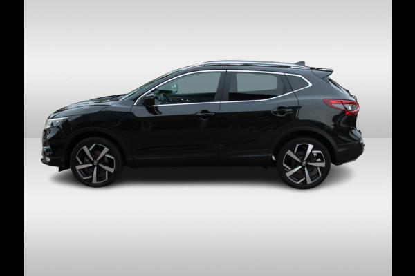 Nissan QASHQAI 1.2 Tekna + / Trekhaak / Panoramadak / 360Camera / Leder / Bose / Keyless / 19'' / Stoelverwarming / Dodehoek / DAB / Cruise Control