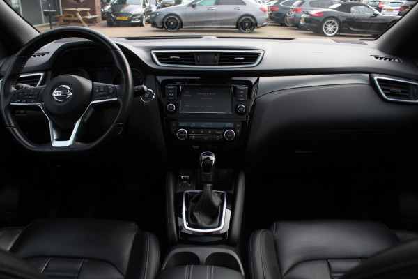 Nissan QASHQAI 1.2 Tekna + / Trekhaak / Panoramadak / 360Camera / Leder / Bose / Keyless / 19'' / Stoelverwarming / Dodehoek / DAB / Cruise Control