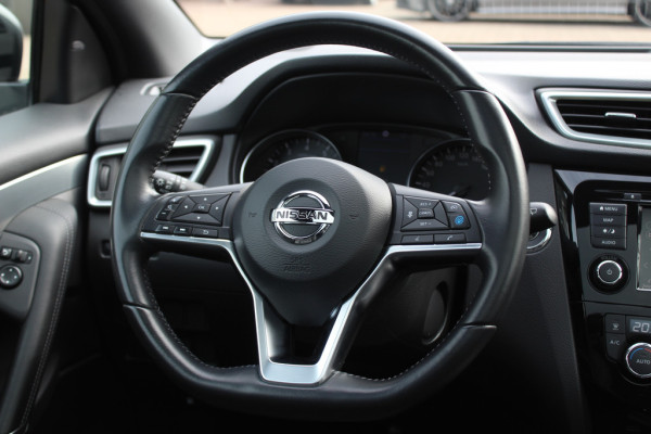 Nissan QASHQAI 1.2 Tekna + / Trekhaak / Panoramadak / 360Camera / Leder / Bose / Keyless / 19'' / Stoelverwarming / Dodehoek / DAB / Cruise Control