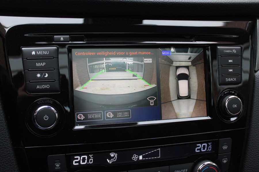 Nissan QASHQAI 1.2 Tekna + / Trekhaak / Panoramadak / 360Camera / Leder / Bose / Keyless / 19'' / Stoelverwarming / Dodehoek / DAB / Cruise Control
