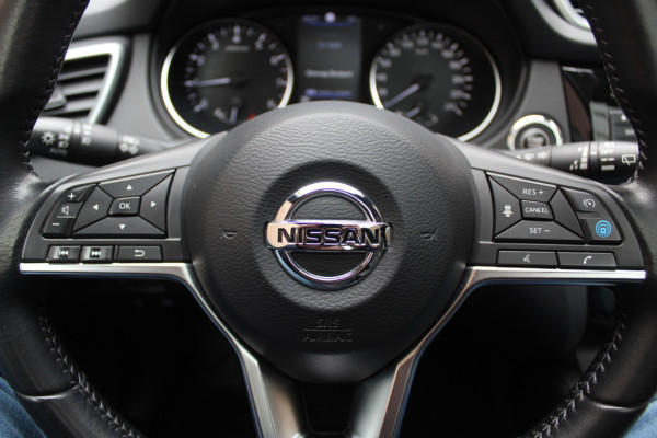 Nissan QASHQAI 1.2 Tekna + / Trekhaak / Panoramadak / 360Camera / Leder / Bose / Keyless / 19'' / Stoelverwarming / Dodehoek / DAB / Cruise Control