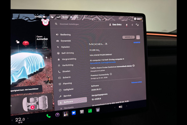 Tesla Model 3 RWD 60 kWh 94% Pano|Self-Drive|Stoelventilatie|Camera