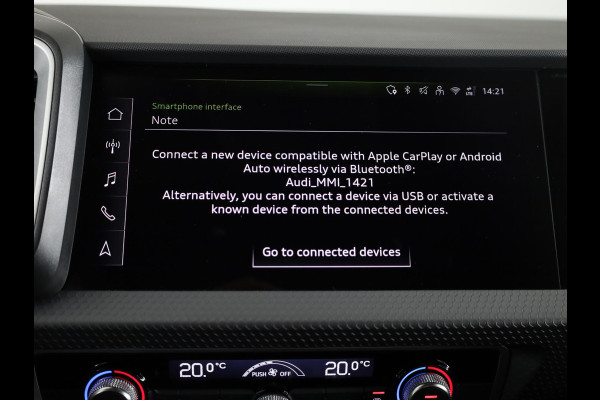 Audi A1 Sportback 25 TFSI Advanced edition 95pk | Autom. airconditioning 2 zones |  17 inch Lichtmetalen velgen | Apple Carplay/Android Auto
