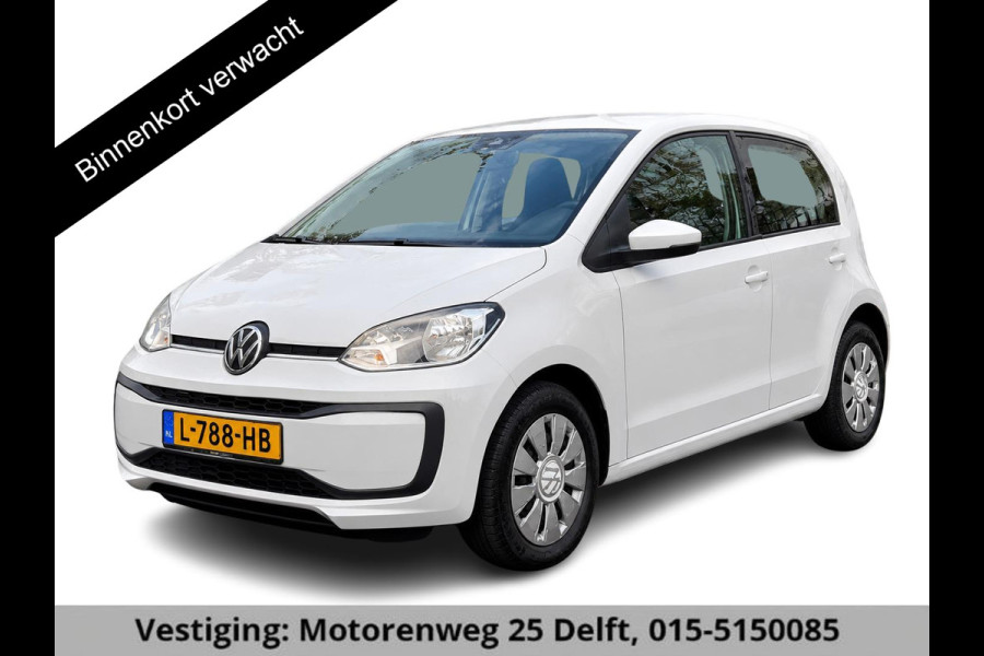Volkswagen up! 1.0 5 DEURS 1e EIG AIRCO GARANTIE TOT 05-2031!* SLECHTS 45.000KM .