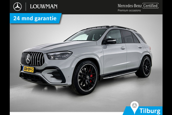 Mercedes-Benz GLE AMG 53 Hybrid 4MATIC+ Premium Plus Alpine grijs | Head Up display | Alarm klasse 3 + 5 | 21 inch multispaaks | Airmatic Alpine grijs | Head Up display | Alarm klasse 3 + 5 | 21 inch multispaaks | Airmatic