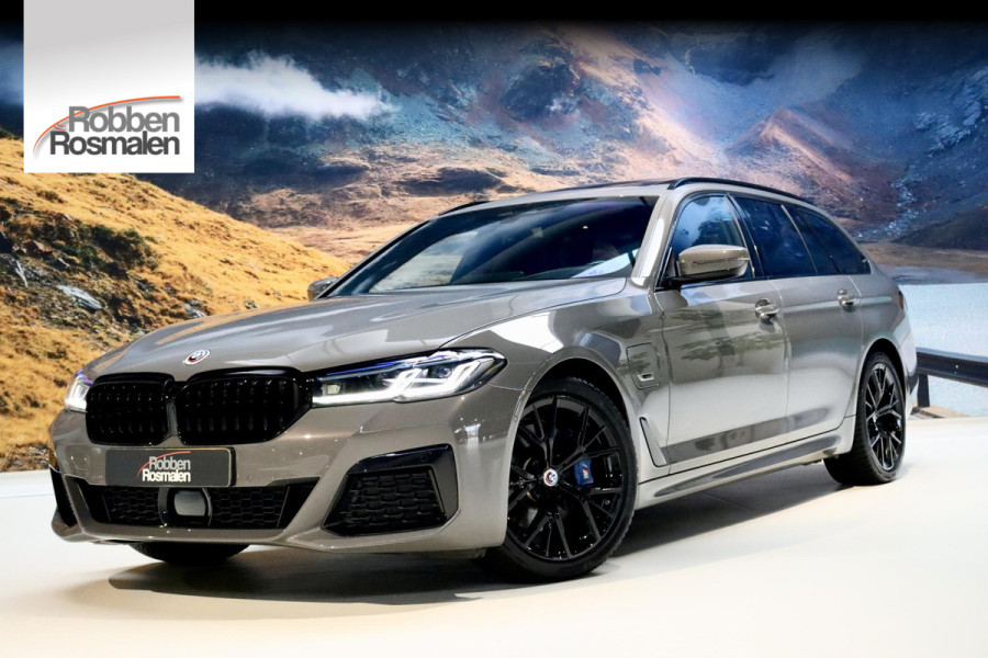 BMW 5 Serie Touring 530e High Ex M Sport|HuD|PANO|BerninaGrey
