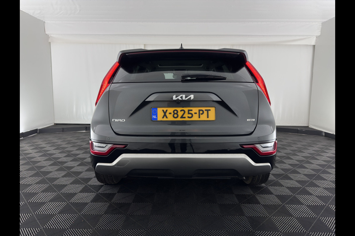 Kia Niro 1.6 GDi Hybrid DynamicPlusLine (INCL.BTW) Aut. *PANO | LEATHER | DIGI-COCKPIT | NAVI-FULLMAP | DAB | ADAPTIVE-CRUISE | CAMERA | HEATED-COMFORTSEATS | KEYLESS | PRIVACYGLASS | SHIFTPADDLES | CARPLAY |  HEAD-UP | ...