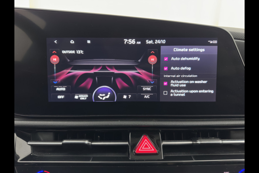 Kia Niro 1.6 GDi Hybrid DynamicPlusLine (INCL.BTW) Aut. *PANO | LEATHER | DIGI-COCKPIT | NAVI-FULLMAP | DAB | ADAPTIVE-CRUISE | CAMERA | HEATED-COMFORTSEATS | KEYLESS | PRIVACYGLASS | SHIFTPADDLES | CARPLAY |  HEAD-UP | ...