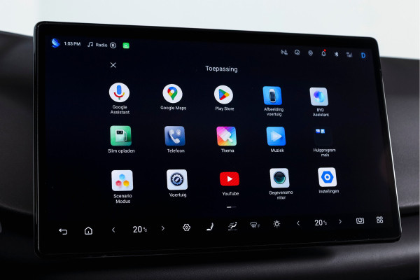 BYD ATTO 2 1.5 DM-i Boost | Panodak | Dig. Cockpit | Adapt. Cruise | Stoel-+Stuurverw. | PDC | 360 Camera | NAV + Carplay / Android | ECC | LM 17" | 1019