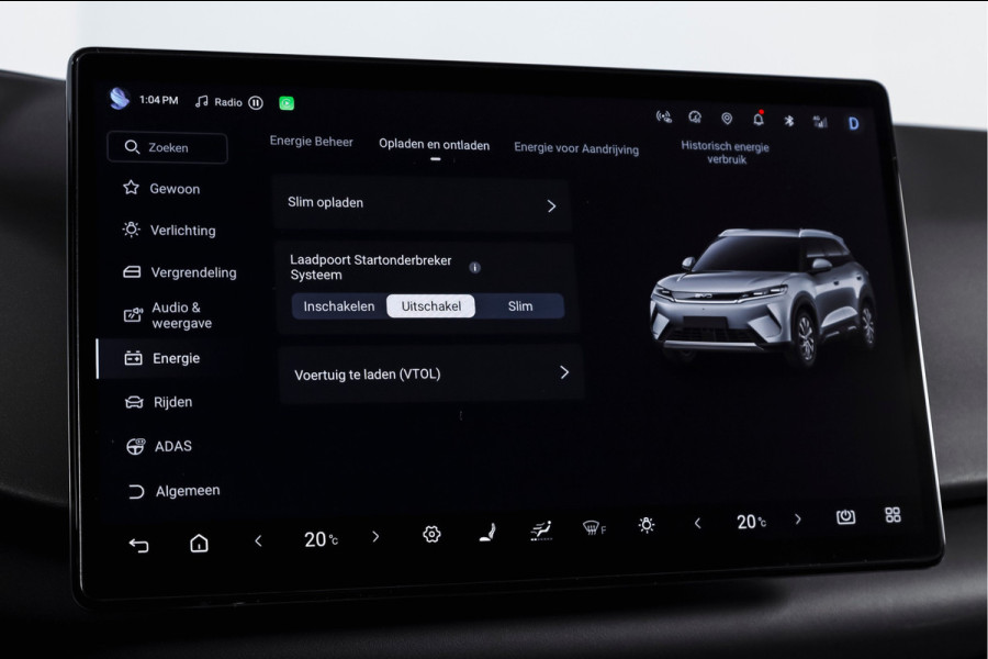 BYD ATTO 2 1.5 DM-i Boost | Panodak | Dig. Cockpit | Adapt. Cruise | Stoel-+Stuurverw. | PDC | 360 Camera | NAV + Carplay / Android | ECC | LM 17" | 1019