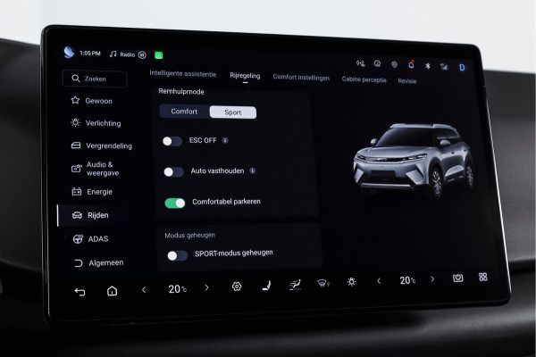 BYD ATTO 2 1.5 DM-i Boost | Panodak | Dig. Cockpit | Adapt. Cruise | Stoel-+Stuurverw. | PDC | 360 Camera | NAV + Carplay / Android | ECC | LM 17" | 1019