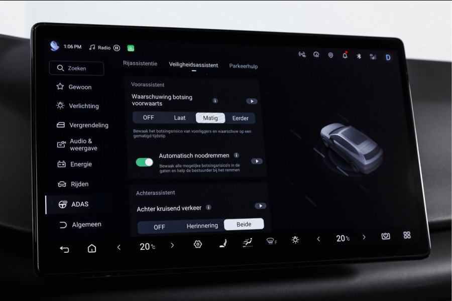 BYD ATTO 2 1.5 DM-i Boost | Panodak | Dig. Cockpit | Adapt. Cruise | Stoel-+Stuurverw. | PDC | 360 Camera | NAV + Carplay / Android | ECC | LM 17" | 1019