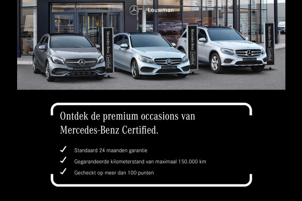 Mercedes-Benz CLA-Klasse Shooting Brake 250 e Business Solution AMG AMG Line | Night Pakket | Panorama Schuif-Kanteldak | Head-up display | Distronic | 360°-camera | MBUX Augmented Reality navigatie. Inclusief 24 maanden Mercedes-Benz Certified garantie voor Europa.
