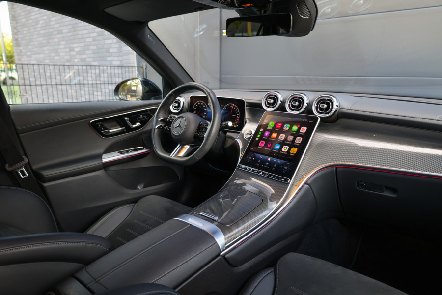 Mercedes-Benz GLC 300e 4MATIC AMG Line | MEMORY | ELEK TREKHAAK | KEYLESS | CARBON | SFEERVERLICHTING |