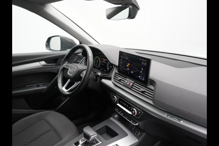 Audi Q5 Sportback 50 TFSI e Advanced edition PHEV 300pk Dealer O.H | SOH 94% | Panodak | Camera | Sportstoelen Verwarmd | Cruise Control | Navigatie | DAB | Virtual | 20"L.M | Plug In Hybrid |
