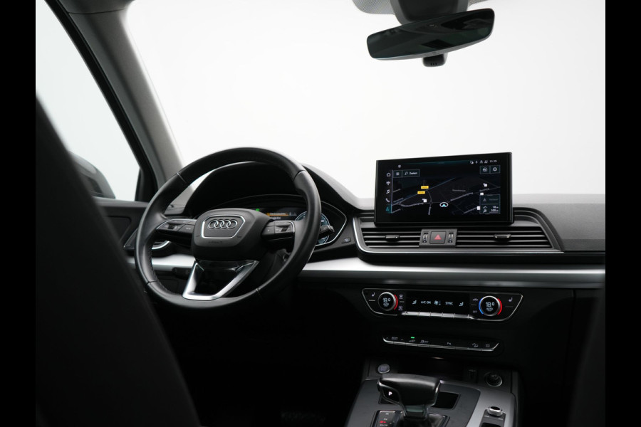 Audi Q5 Sportback 50 TFSI e Advanced edition PHEV 300pk Dealer O.H | SOH 94% | Panodak | Camera | Sportstoelen Verwarmd | Cruise Control | Navigatie | DAB | Virtual | 20"L.M | Plug In Hybrid |