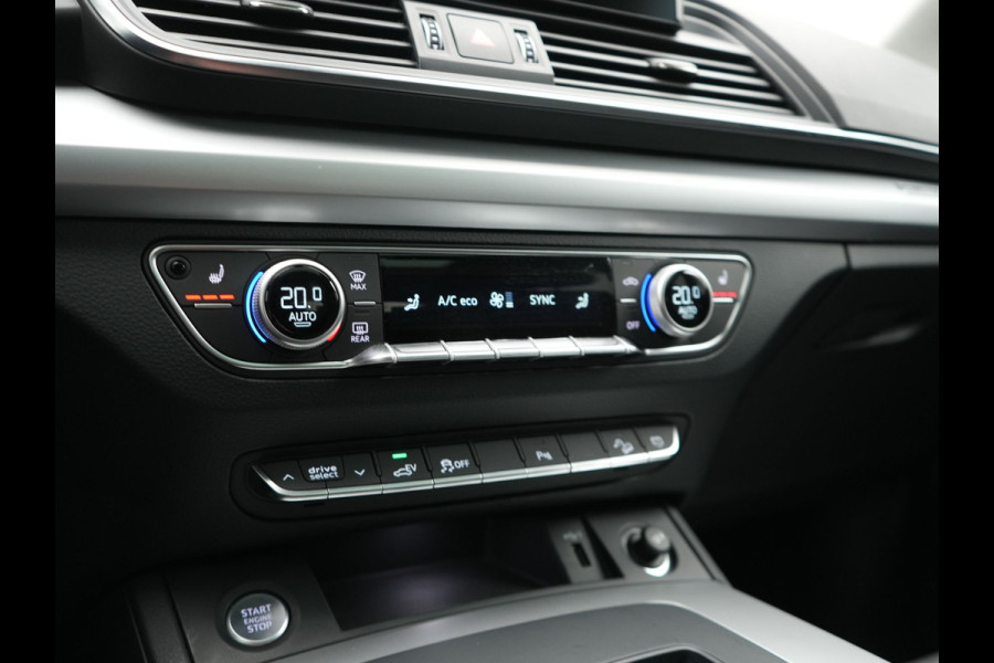 Audi Q5 Sportback 50 TFSI e Advanced edition PHEV 300pk Dealer O.H | SOH 94% | Panodak | Camera | Sportstoelen Verwarmd | Cruise Control | Navigatie | DAB | Virtual | 20"L.M | Plug In Hybrid |