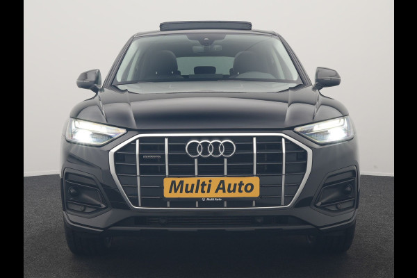 Audi Q5 Sportback 50 TFSI e Advanced edition PHEV 300pk Dealer O.H | SOH 94% | Panodak | Camera | Sportstoelen Verwarmd | Cruise Control | Navigatie | DAB | Virtual | 20"L.M | Plug In Hybrid |