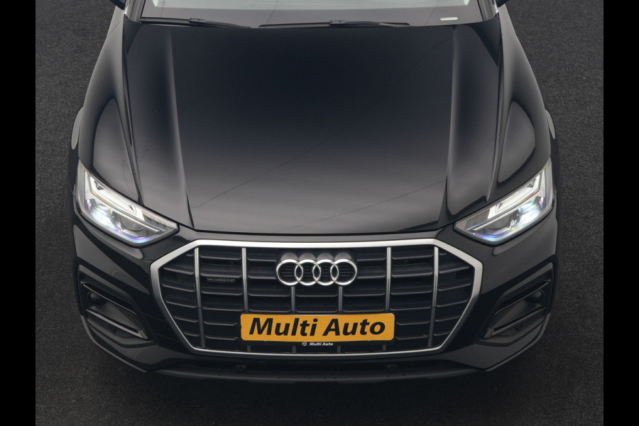 Audi Q5 Sportback 50 TFSI e Advanced edition PHEV 300pk Dealer O.H | SOH 94% | Panodak | Camera | Sportstoelen Verwarmd | Cruise Control | Navigatie | DAB | Virtual | 20"L.M | Plug In Hybrid |