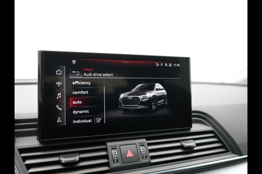 Audi Q5 Sportback 50 TFSI e Advanced edition PHEV 300pk Dealer O.H | SOH 94% | Panodak | Camera | Sportstoelen Verwarmd | Cruise Control | Navigatie | DAB | Virtual | 20"L.M | Plug In Hybrid |