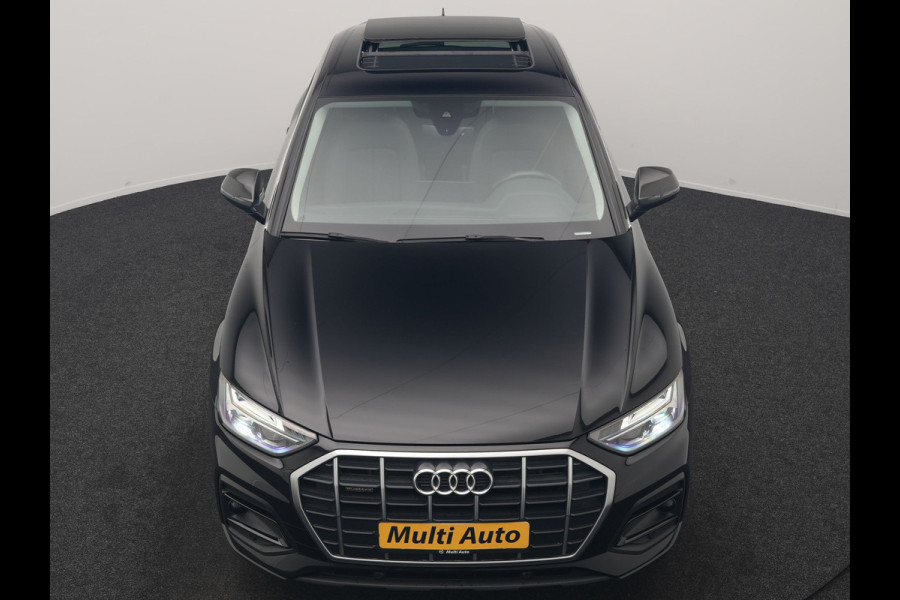 Audi Q5 Sportback 50 TFSI e Advanced edition PHEV 300pk Dealer O.H | SOH 94% | Panodak | Camera | Sportstoelen Verwarmd | Cruise Control | Navigatie | DAB | Virtual | 20"L.M | Plug In Hybrid |