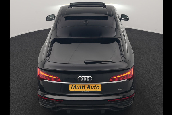 Audi Q5 Sportback 50 TFSI e Advanced edition PHEV 300pk Dealer O.H | SOH 94% | Panodak | Camera | Sportstoelen Verwarmd | Cruise Control | Navigatie | DAB | Virtual | 20"L.M | Plug In Hybrid |