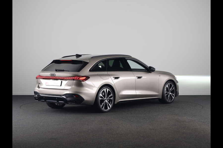 Audi A5 Avant S edition e-hybrid 299 pk Private lease vanaf € 1.105,-| Bang & Olufsen premium 3D | Techniekpakket plus | Elektrische stoelen met memory | Lederen bekleding | S-line interieur