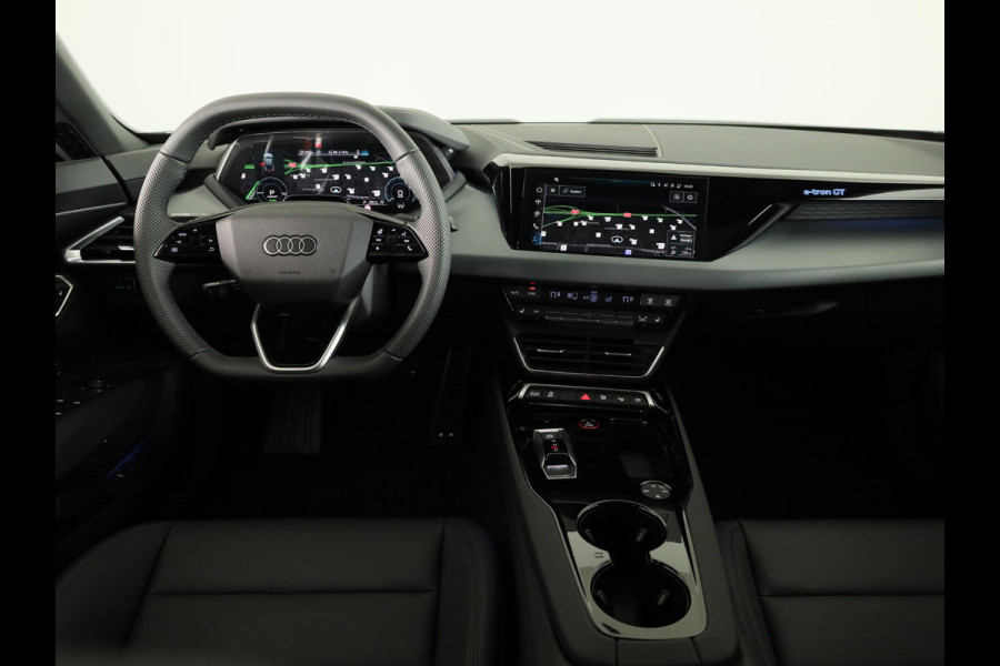 Audi e-tron GT e-tron GT 504pk | Private lease vanaf € 1.584,- per maand |  B&O | Lederen bekleding | Elektrische verstelbare voorstoelen met geheugen | Panoramadak | Audi Exclusive kleur