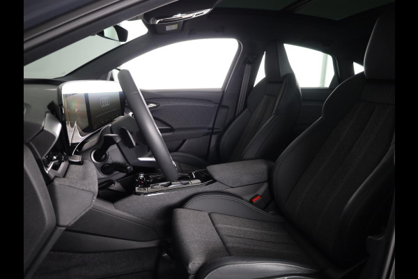 Audi Q6 Sportback e-tron Advanced edition 83 kWh 252 pk | Private lease vanaf € 998,- per maand | Verlengde garantie | Navigatie | Warmtepomp | Panoramadak | Parkeersensoren (Park assist) | Rondomzicht camera | Stoelverwarming v/a |