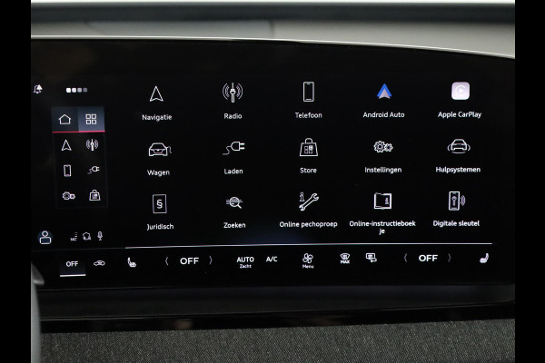 Audi Q6 Sportback e-tron Advanced edition 83 kWh 252 pk | Private lease vanaf € 998,- per maand | Verlengde garantie | Navigatie | Warmtepomp | Panoramadak | Parkeersensoren (Park assist) | Rondomzicht camera | Stoelverwarming v/a |