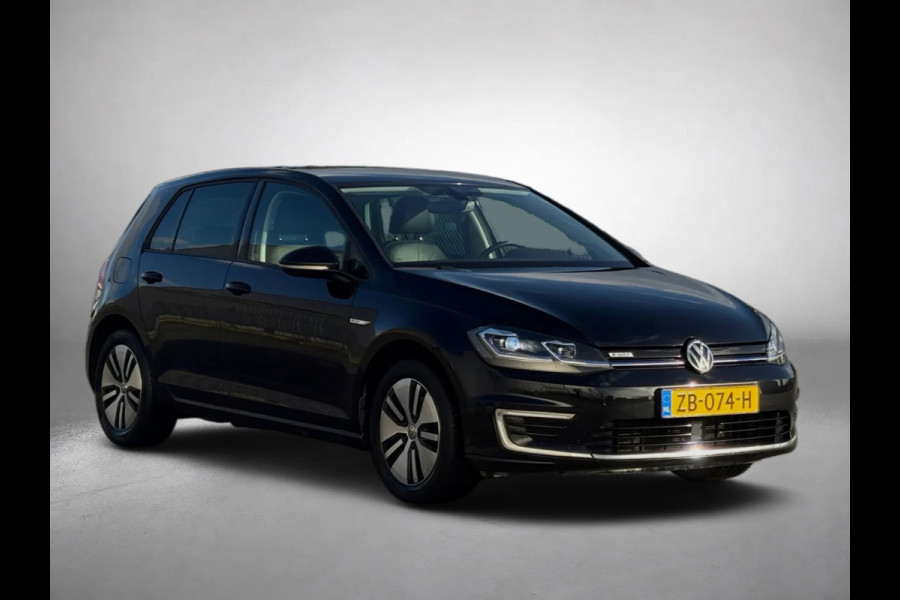 Volkswagen e-Golf E-Golf (NL-auto, Goed OndH, Leder Dynaudio, Digitale Dash, StoelV, Climate Con, Cruise Con, Etc)